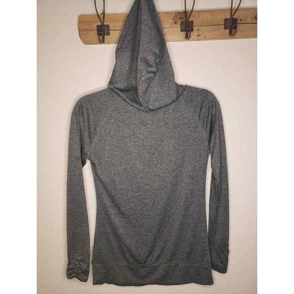 C9 by Champion - Heather Grey Loose Fit Cowl Neck Hoodie XS - Picture 2 of 9